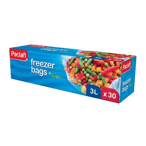 PACLAN Woreczki na mrożonki 3 l, 30 szt