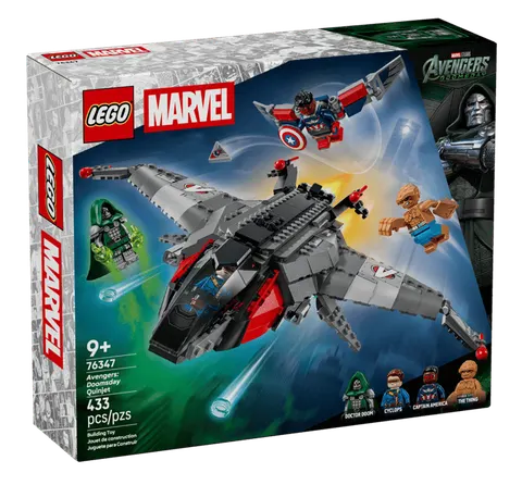 LEGO Super Heroes 76347 Avengers: Doomsday Quinjet
