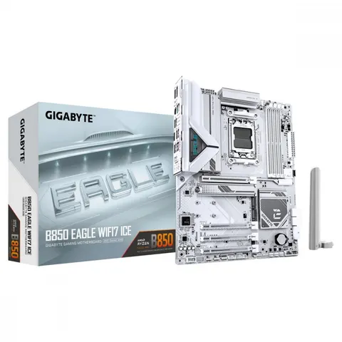 Gigabyte Płyta główna B850 EAGLE WF7 ICE AM5 4DDR5 ATX