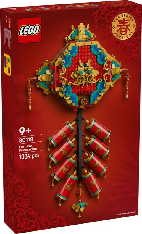 LEGO Klocki 80118 Chińska petarda noworoczna