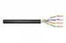 Kabel U/UTP kat. 5e 100m PE drut czarny, zewnętrzny żelowany DK-TP512-1 /100m/