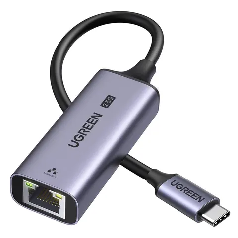Ugreen Adapter sieciowy USB-C -> LAN RJ45 2.5G CM648