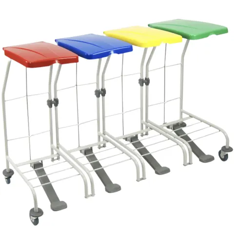 Stelaż wózek na odpady z pedałem Zibi 4x120L