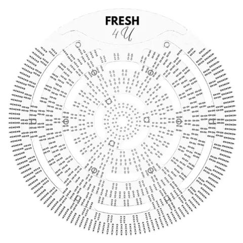 Wkład do pisuaru zapachowy Fresh4U Mini Wave Mango Scent