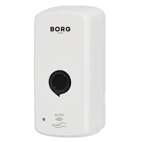 Automatyczny Dozownik na płyn do dezynfekcji 1L BORG RIVA biały