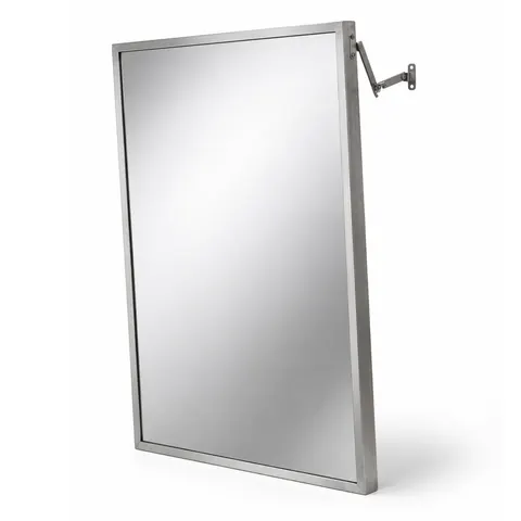 Lustro uchylne regulowane dla niepełnosprawnych 50x60 cm Borg Hygiene