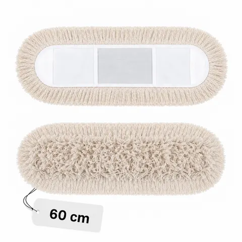Mop bawełniany DUST Solid do mycia podłóg 60 cm KLUGER
