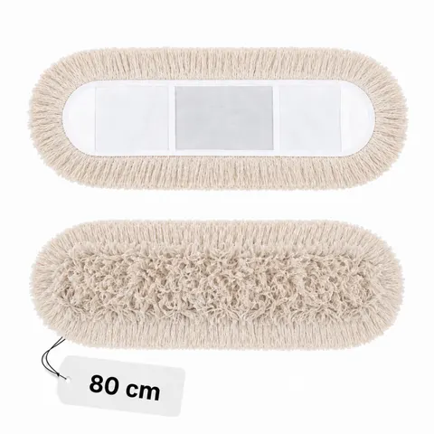 Mop bawełniany DUST Solid do mycia podłóg 80 cm KLUGER