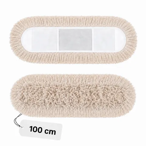 Mop bawełniany DUST Solid do mycia podłóg 100 cm KLUGER