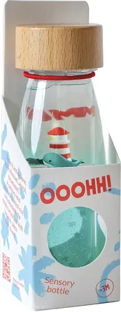 Petit Boum, butelka dwufazowa sensoryczna MOVE Whale, Wieloryb