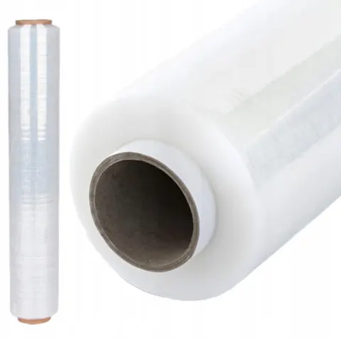 Folia stretch transparent 2,5kg Mocna Rozciągliwa Stretch bezbarwny