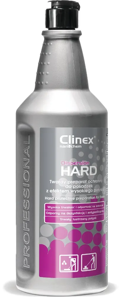 Clinex Dispersion HARD 1L twardy polimer do podłóg