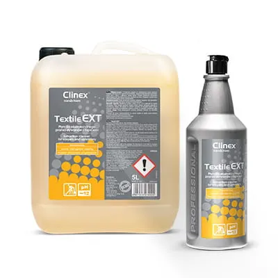 Clinex Textile EXT 1L Płyn do ekstrakcyjnego prania dywanów i tapicerki