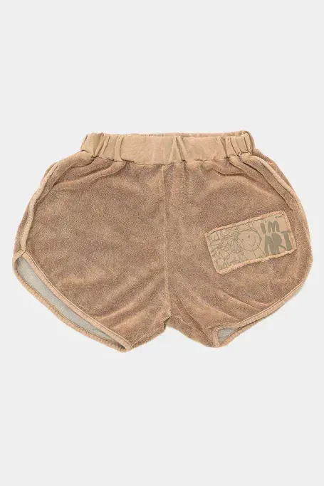 Szorty 217 FROTTE BEIGE SHORTS booso