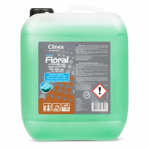 Clinex Floral Ocean 10L uniwersalny płyn do mycia podłóg