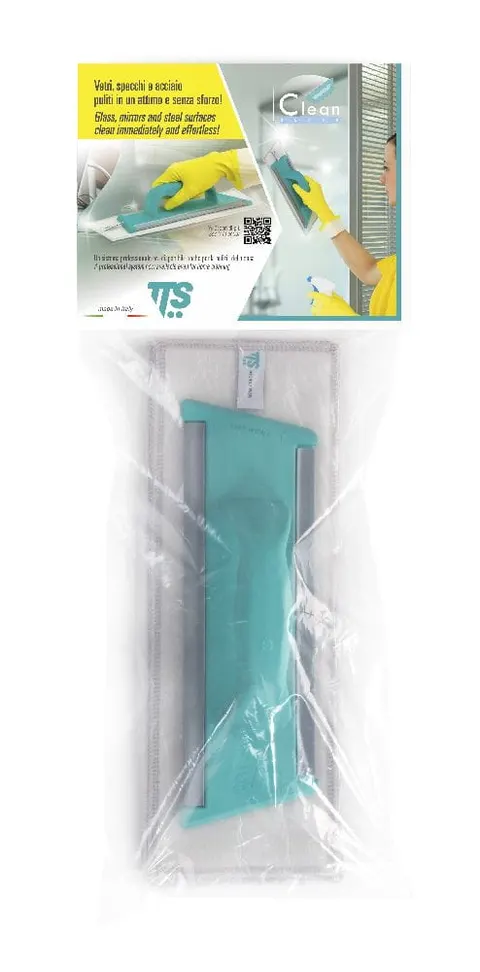 CLEAN GLASS SYSTEM - KIT BASIC packa + 5 szt mopów