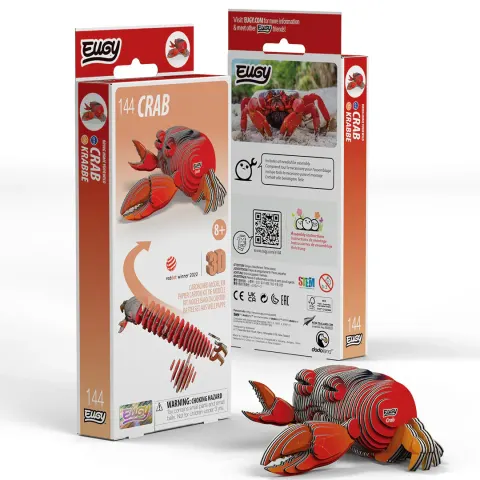 Eko Układanka 3D Krab 6 lat+ Eugy EG_144
