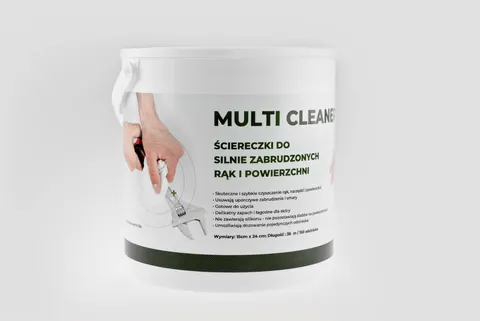 Multi Cleaner ściereczki do silnie zabrudzonych rąk