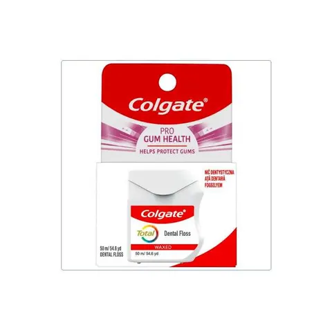 COLGATE TOTAL Nić dentystyczna PRO GUM HEALTH, 50 m