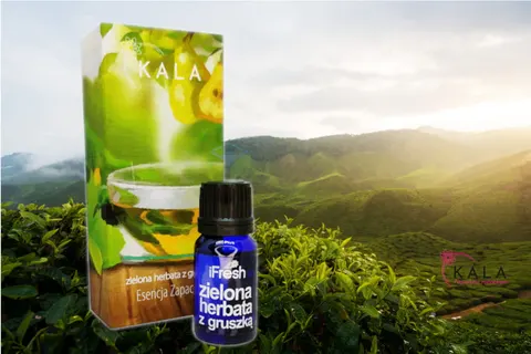 KALA IFRESH ZIELONA HERBATA Z GRUSZKĄ ESENCJA ZAPACHU 10ML