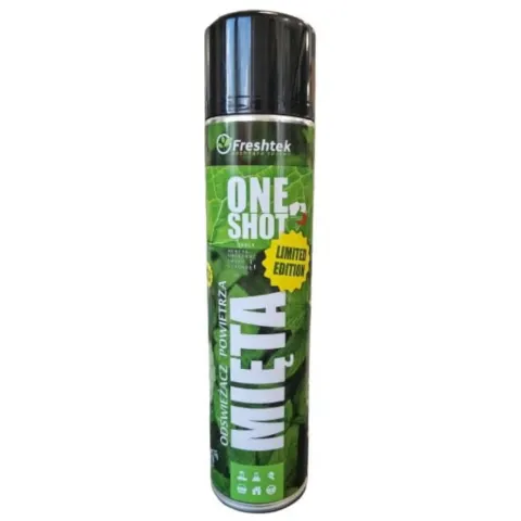 Freshtek ONE SHOT Mięta 600 ml – odświeżacz + neutralizator zapachu