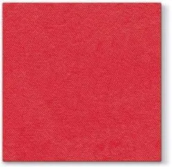 Serwetki papierowe Punta 33x33 czerwone dwuwarstwowe 100 sztuk