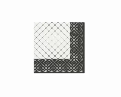 Serwetki Paw Airlaid Royal Lace Black 40×40 a'50