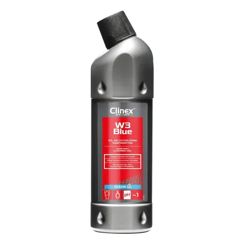 Clinex W3 Blue 1L żel zapachowy do WC ocean