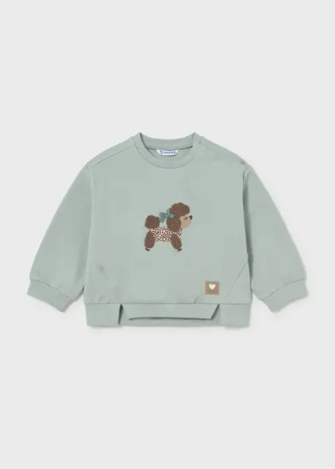 Bluza dla niemowlęcia Miętowa Mayoral 16-02433-069