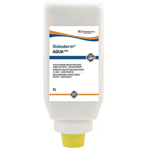 Stokoderm aqua pure krem ochronny do rąk miękka butelka 1l