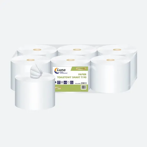 Papier toaletowy a'6 Smart T190 celuloza 2 warstwy