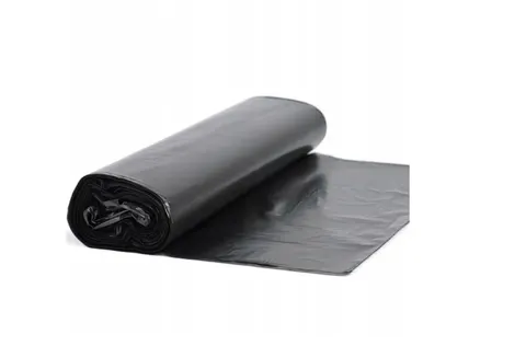 WORKI NA ŚMIECI LDPE CZARNE 120L 25szt LDPE