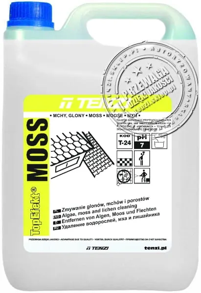 TENZI MOSS 5L PŁYN DO USUWANIA MCHÓW GLONÓW GRZYBÓW