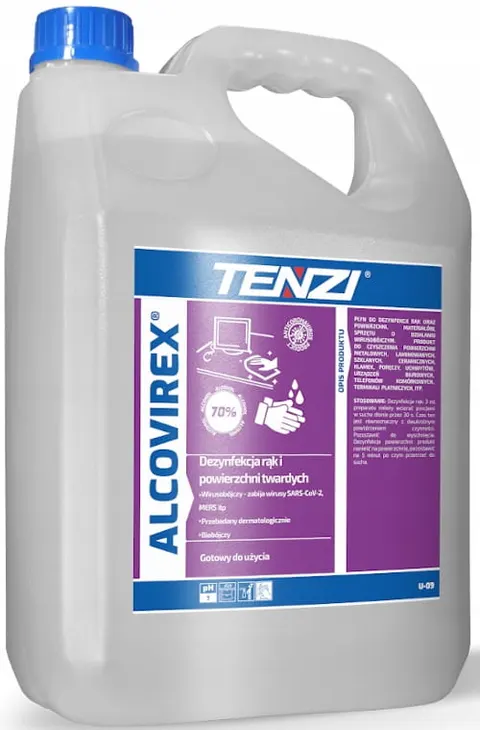 TENZI Alcovirex 5l dezynfekcja rąk i powierzchni