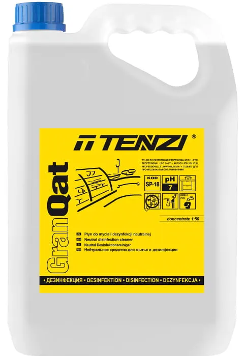 TENZI GRAN QAT 5L DO DEZYNFEKCJI POWIERZCHNI KONCENTRAT