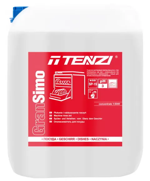TENZI Gran Simo 10l nabłyszczasz do zmywarek