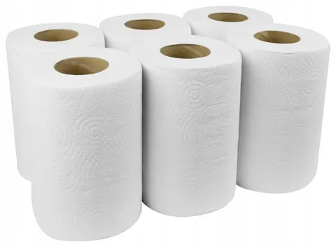 RĘCZNIKI PAPIEROWE KUCHENNE 50mb VELLA CELULOZA x6
