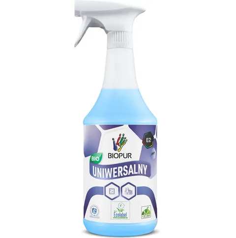 BIOPUR ECOLABEL E2 1L UNIWERSALNY ŚRODEK CZYSZCZĄCY - CERTYFIKAT ECOLABEL