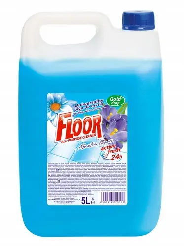 Płyn do podłóg Floor 5L kwiaty gór niebieski