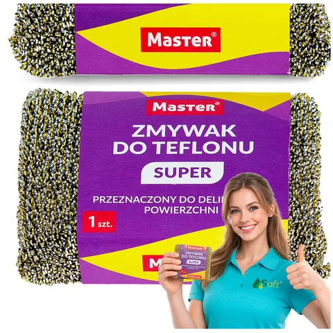 Czyścik do teflonu gąbczasty S062