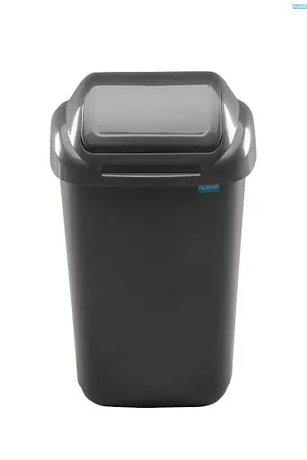 Kosz na śmieci 50L z pokrywą(grafit)