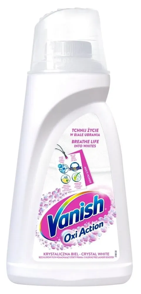 Vanish Oxi Action odplamiacz 1l do białych tkanin
