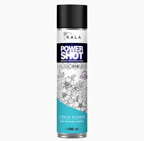 Power Shot Citrus Flower 600ml odświeżacz, neutralizator