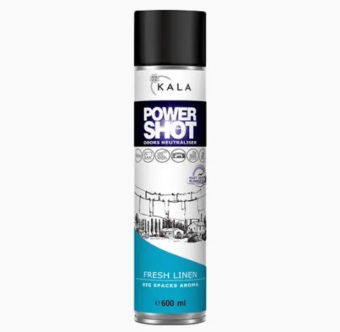 Power Shot fresh linen 600ml świeże pranie odświeżacz