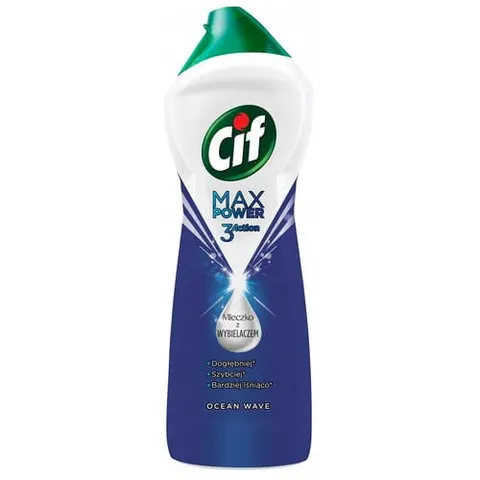 CIF mleczko 1001g MAX z wybielaczem niebieskie Ocean