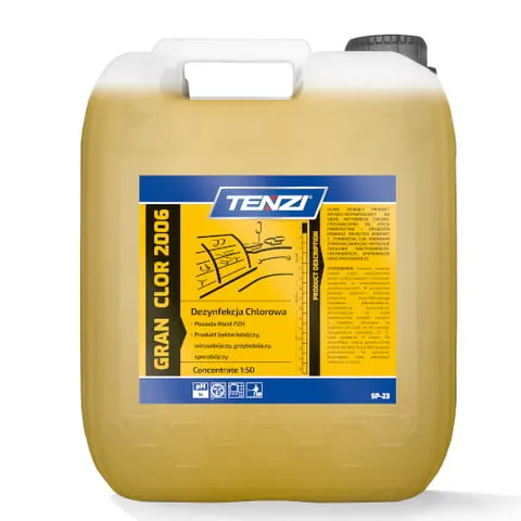 TENZI GRAN CLOR 2006 10l aktywny chlor do mycia i dezynfekcji