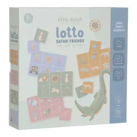 Gra lotto Safari Friends FSC / Little Dutch