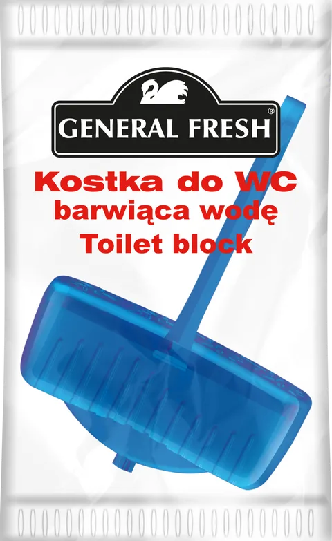Kostka WC koszyk blue barwiąca w folii 35g