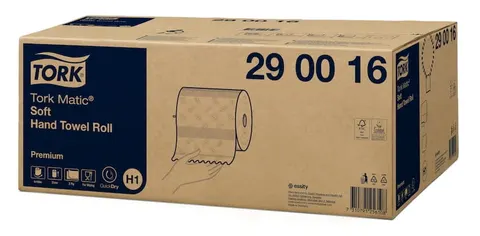 Ręcznik papierowy Tork Matic H1 290016 biały 100m 6 rolek