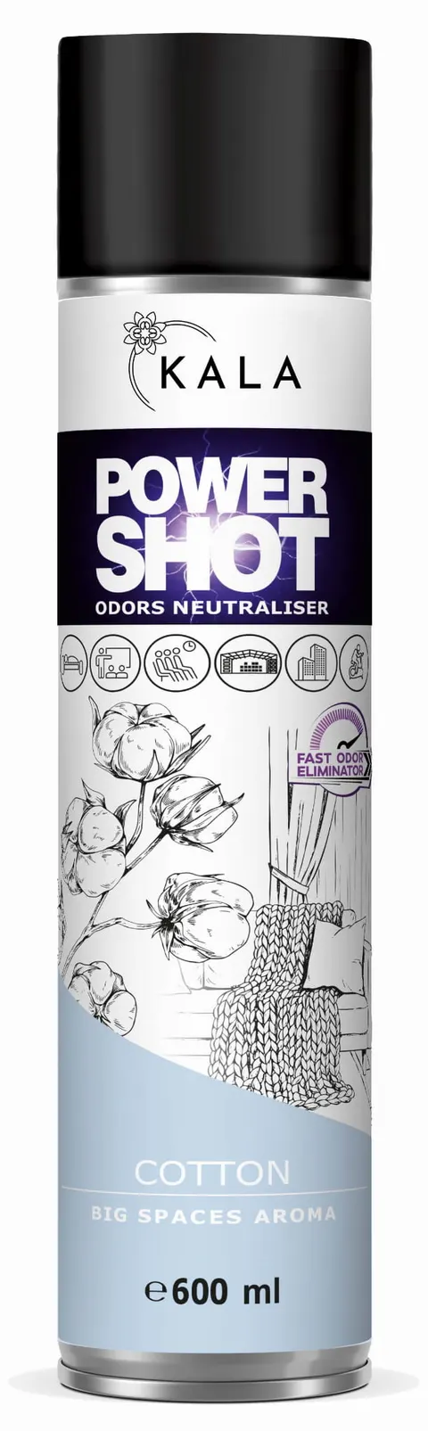 Power Shot cotton 600ml